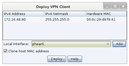Deploy Covert VPN